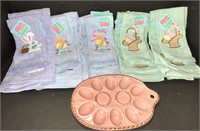 Easter Towels & Egg Tray