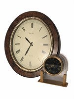 Wall Clock and Desk Clock