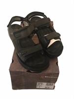 Bass Earth Black Sandals 9 M