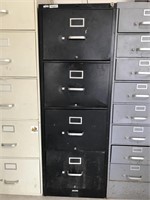 Black Metal File Cabinet