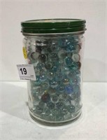 Jar Of Marbles, Mostly are Clear