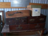 Antique drawer lot