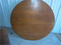 Antique round oak table