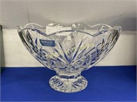 MARQUIS BY WATERFORD CRYSTAL FOOTED BOWL