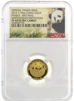 2015 PF69 Ultra Cameo China Gold Panda