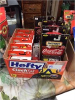 Box lot of Coca-Cola cars