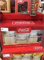 Coca-Cola canisters