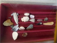 Arrowheads, Stones, Shells