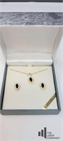 Genuine Austrian Crystal Necklace & Earrings