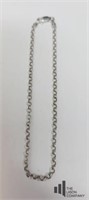 8" .925 Silver Chain Bracelet