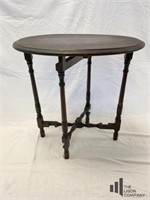Oval Folding Occasional Table