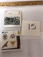 Motorcycle & Sports Car Cards