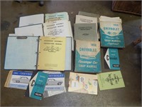 1956-1958 Chevy Manuals & more