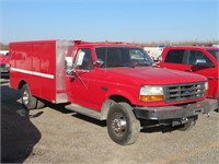 (DMV) 1995 Ford F-Superduty Fire Service Truck