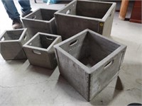 lot of clay planters