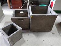 lot of clay planters