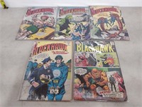 lot of dc blackhawk comics