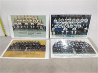 4 Toronto maple leafs posters