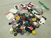 lot of old buttons