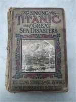 sinking titanic and great sea disasters book