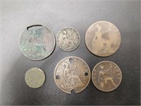 British coins 1880-1900