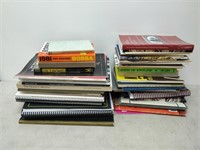 lot of books about coins