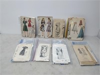1940s sewing pattern lot