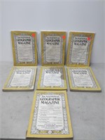 1920s-1930s national geographic magazine lot