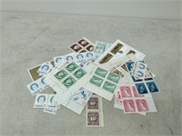 collection of mint never hinged canada stamps