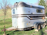 Merhow 6'X12' 2 Horse Trailer