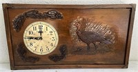 Custom wild turkey clock