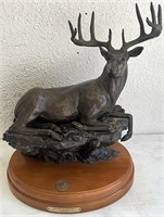 NWTF Scott Leonard Buckhorn Ridge bronze sculpture