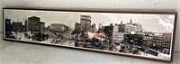 44 inch downtown Cleveland panoramic frame photo