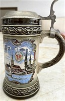 Girzot German beer stein measuring approximately