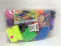 New HUGE set rainbow rubber bands set