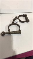 Handmade Handcuff Keys & Cuffs Numbered 969 - Repo