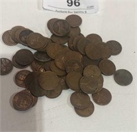 74 Lincoln Wheat Stalk Pennies Most Mints & Years