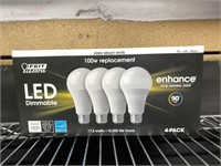Feit Electric Led 100W Replacement 4 Pack, Bright