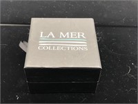 La Mer ladies watch with multi-layer leather band
