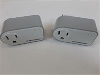 (2) CE SMART HOME WIFI SMART PLUGS