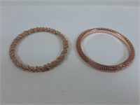 (2) LADIES BRACELET