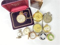 Lot Of (10) Pocket Watches (As Is)