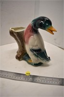 Porcelain Duck Planter