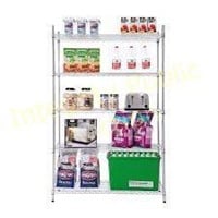 Style Selections 5-Tier Shelving Unit Chrome