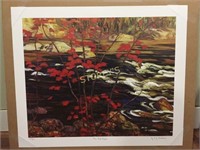 "The Red Maple" by A Y Jackson Print