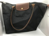 LONGCHAMP LE PLIAGE CANVAS & LEATHER TOTE /SHOPPER