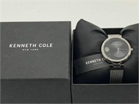NEW KENNETH COLE WOMENS CRYSTAL ACCENTED MESH BRAC