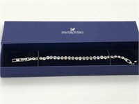 SWAROVSKI CRYSTAL TENNIS BRACELET - SLIGHT WEAR