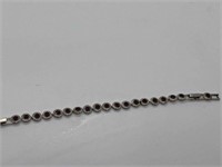 SWAROVSKI CRYSTAL TENNIS BRACELET - SLIGHT WEAR