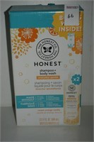 2PACK THE HONEST CO. SHAMPOO + BODY WASH